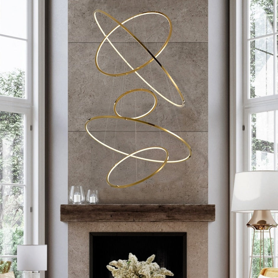 Orbit Ring LED Chandelier