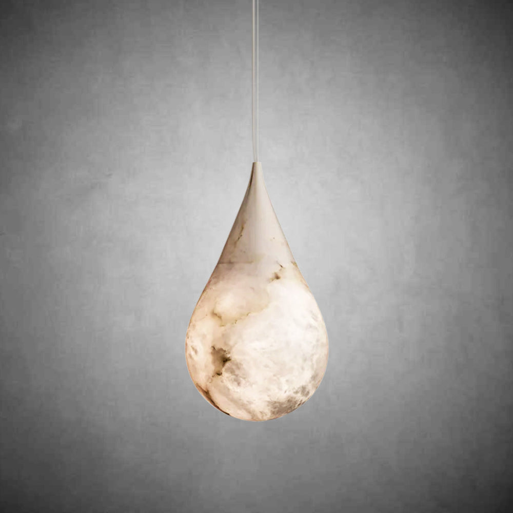 Hailey Alabaster Raine Pendant Lighting, Dining Table Pendant