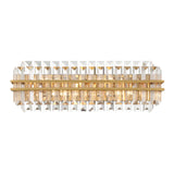 Hayer Crystal 4 Light Bathroom Wall Sconce