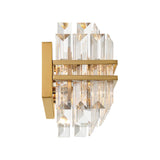 Hayer Crystal 4 Light Bathroom Wall Sconce