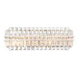 Hayer Crystal 4 Light Bathroom Wall Sconce