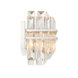 Hayer Crystal 4 Light Bathroom Wall Sconce