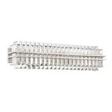 Hayer Crystal 6 Light Bathroom Wall Sconce