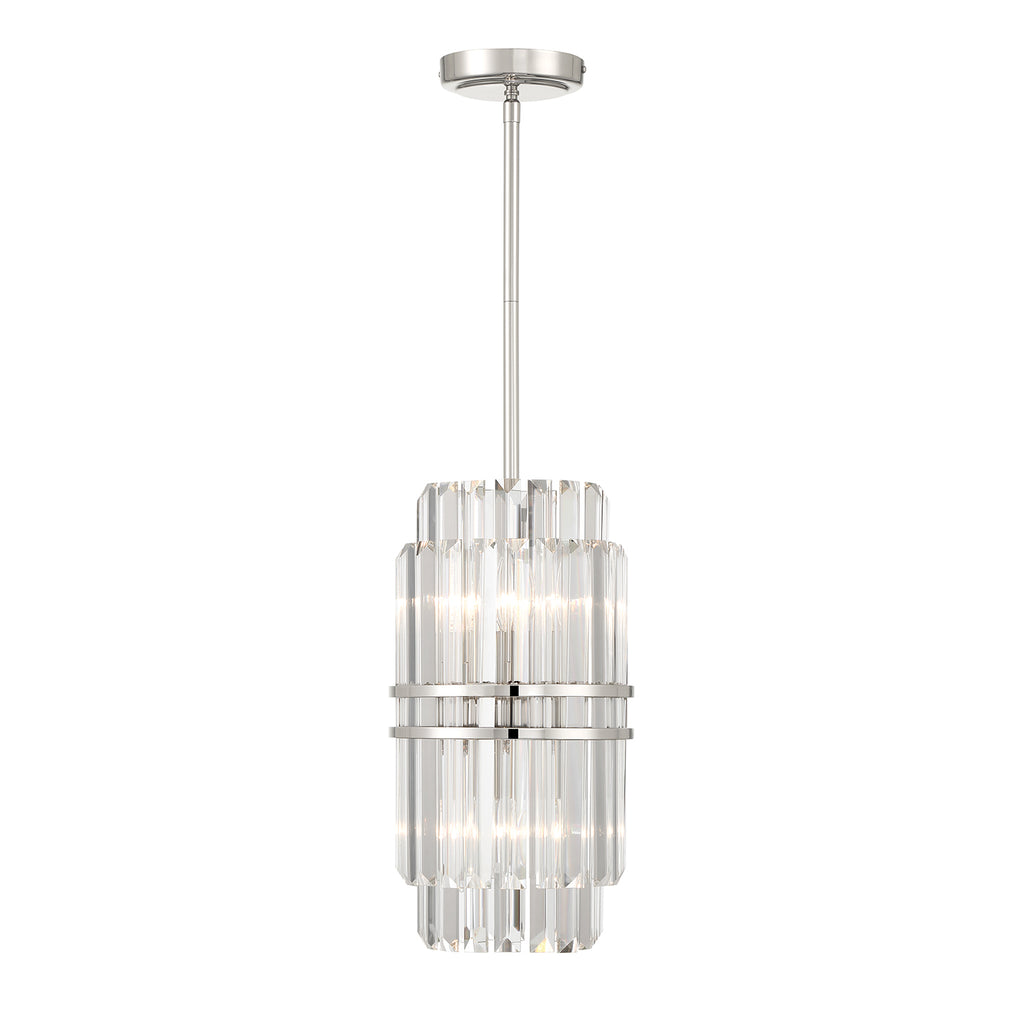 Hayer Round Crystal 4 Light Chandelier