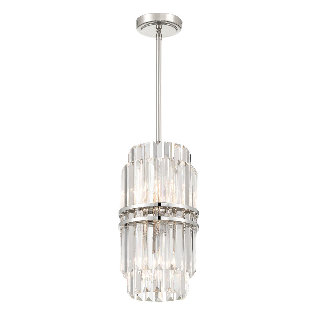 Hayer Round Crystal 4 Light Chandelier