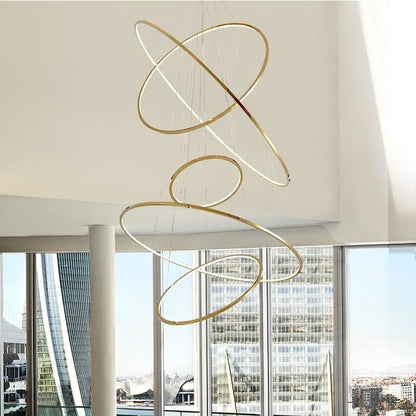 Orbit Ring LED Chandelier