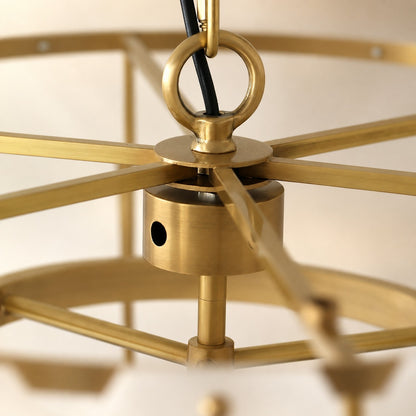 Hexa Cloud Alabaster Pendant Light