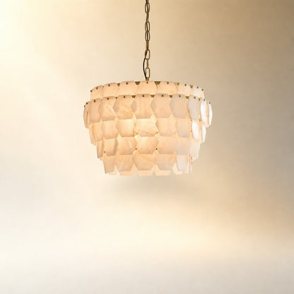 Hexa Cloud Alabaster Pendant Light