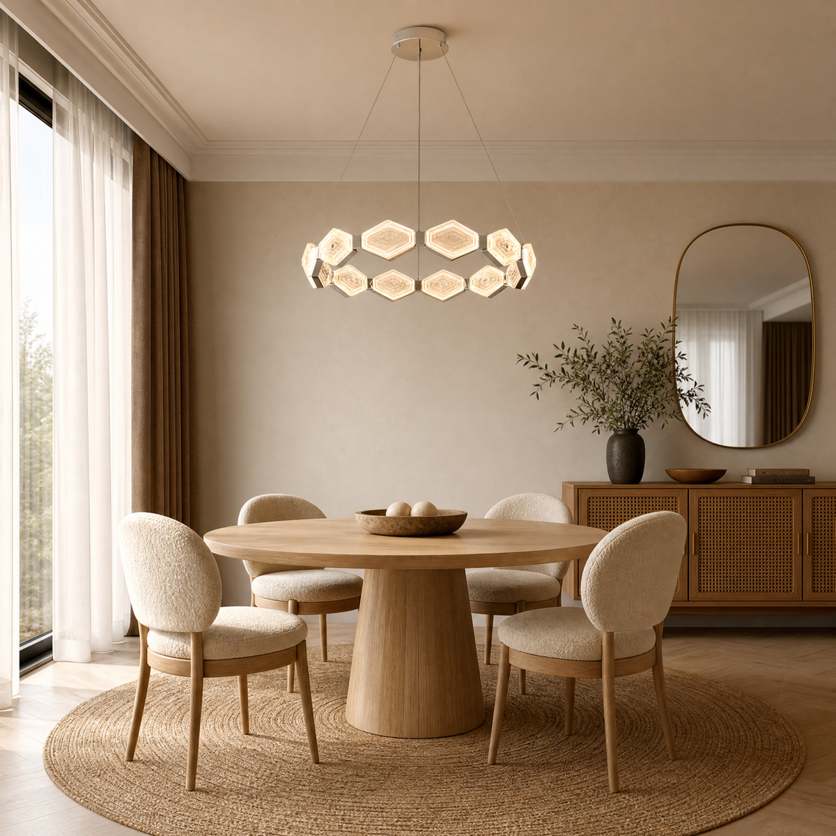 Joria Foyer Chandelier Contemporary