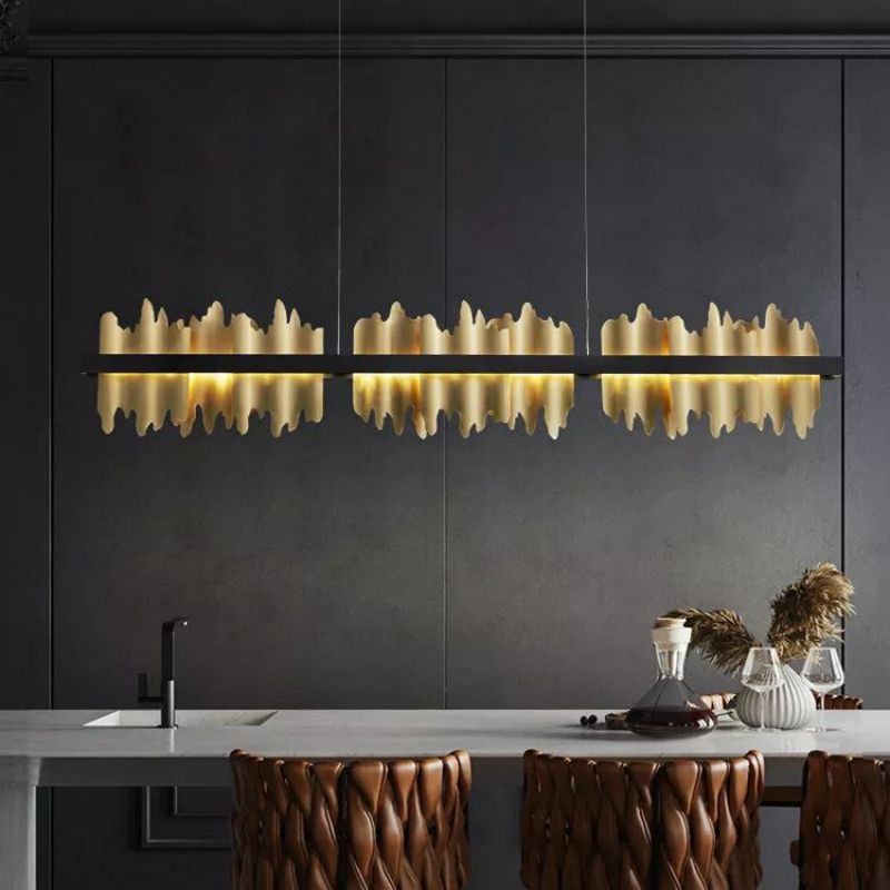 Modern Hilbert Modern Linear Chandelier