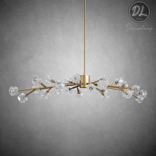 Dawn- Modern Design Niche Unique Hexagonal Crystal Chandelier