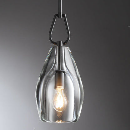 MechFriction K9 Crystal Flute Pendant Light 6"/8"/9"