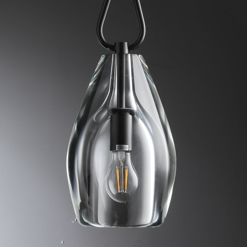 MechFriction K9 Crystal Flute Pendant Light 6"/8"/9"