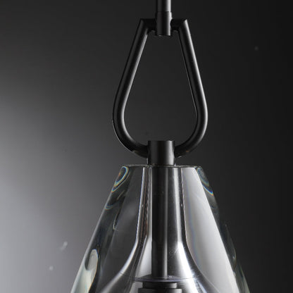 MechFriction K9 Crystal Flute Pendant Light 6"/8"/9"