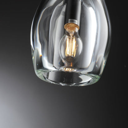 MechFriction K9 Crystal Flute Pendant Light 6"/8"/9"