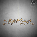 Dawn- Modern Design Niche Unique Hexagonal Crystal Chandelier