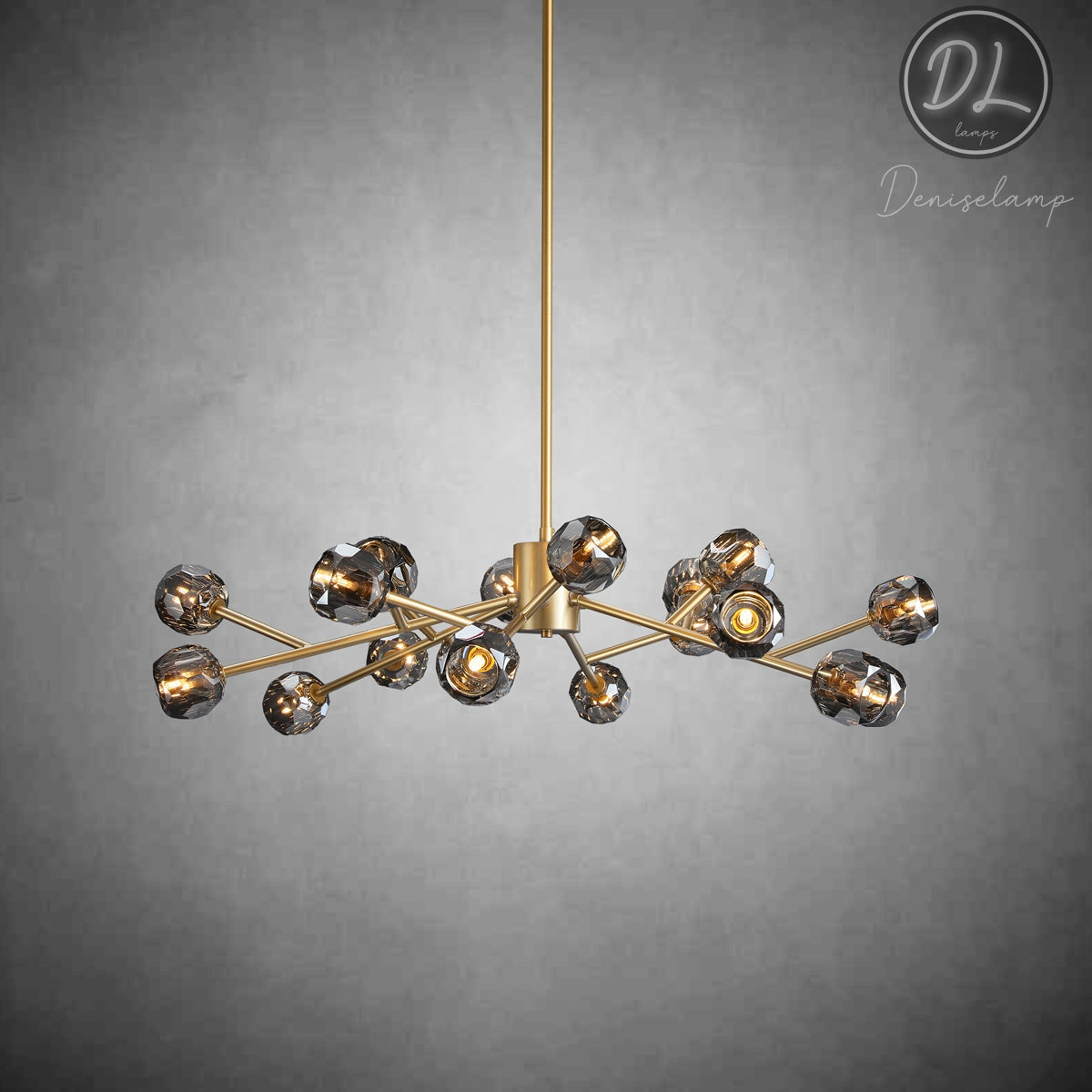 Dawn- Modern Design Niche Unique Hexagonal Crystal Chandelier