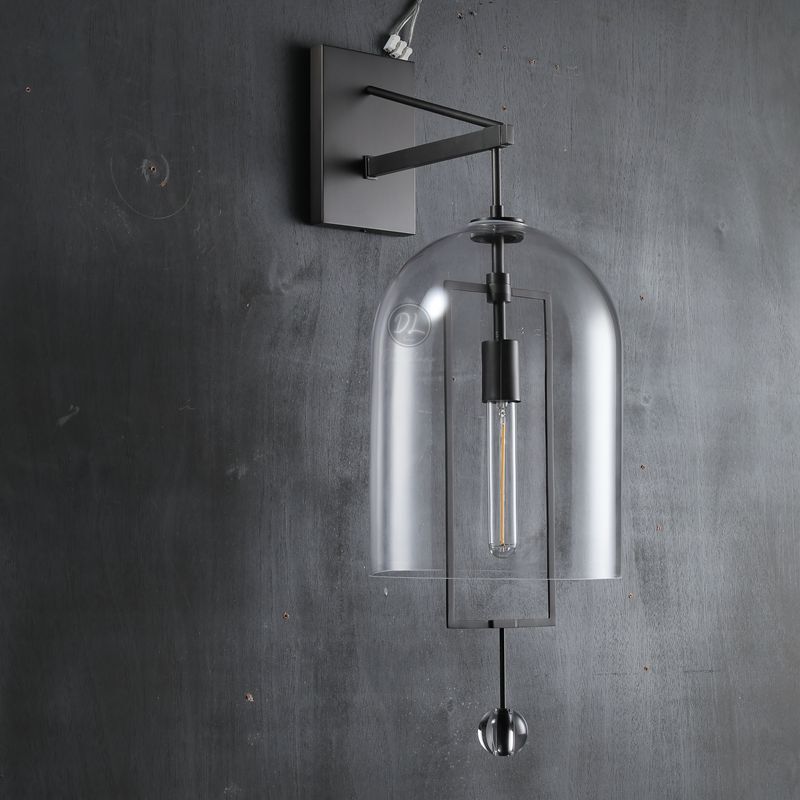 Ancient pendulum Grand Wall Sconce-Matte Black