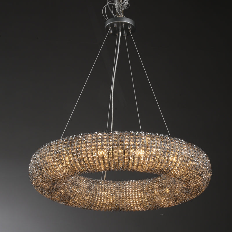 Cannoli Round Chandelier 59"