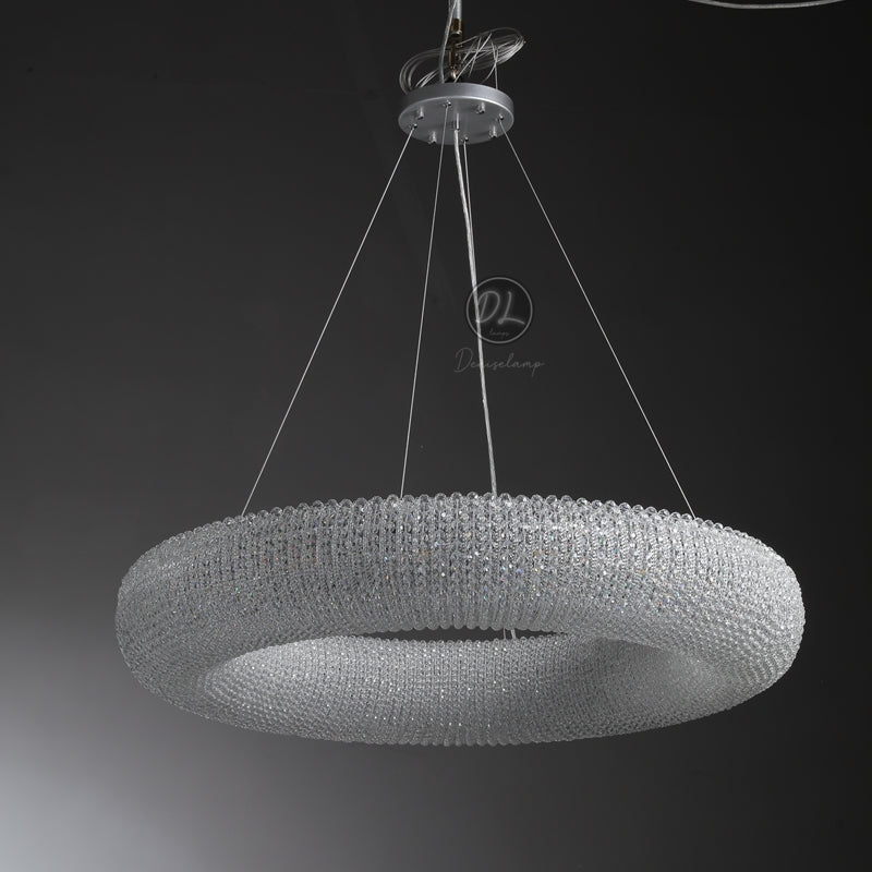 Cannoli Round Chandelier 59"