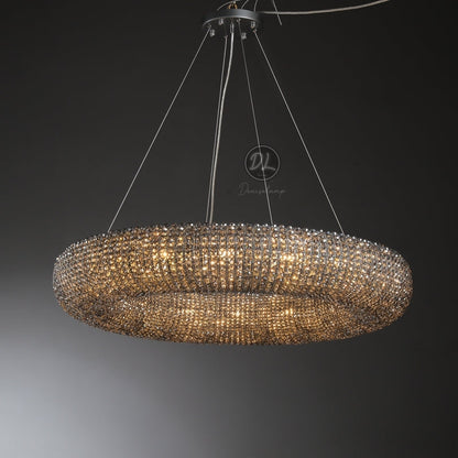 Cannoli Round Chandelier 45"