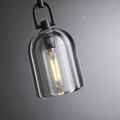 MechFriction Upscale Modern Cloche Pendant Light 5"D,8"D,10"D