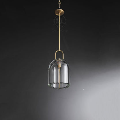 MechFriction Upscale Modern Cloche Pendant Light 5"D,8"D,10"D
