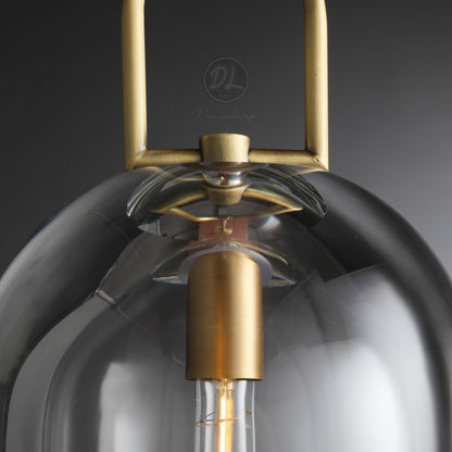 MechFriction Upscale Modern Cloche Pendant Light 5"D,8"D,10"D