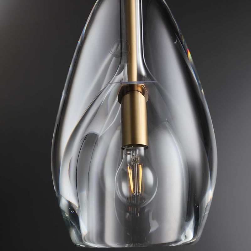 MechFriction K9 Crystal Flute Pendant Light 6"/8"/9"