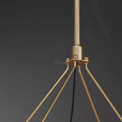 Celestine Vintage Filament Rectangular Chandelier