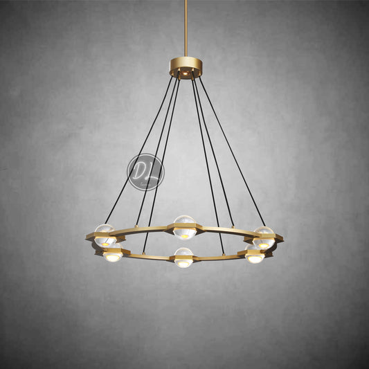 Nimbus- Splendid Star Design Round Chandelier 36"/48"/  60"