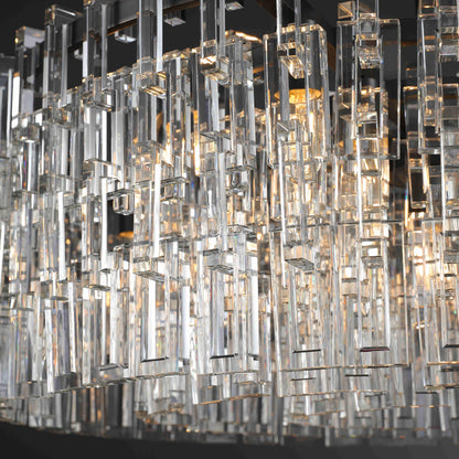 Montis Modern Round Chandelier 36"