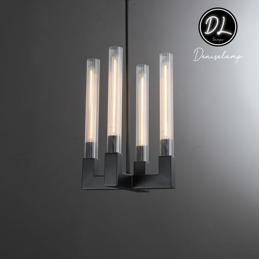 Elegance Modern Gorgeous Flow Stripe Glass Pendant