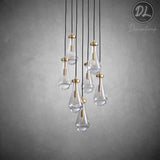 Seaward Raindrop Modern Exquisite Glass round chandelier 18"/36"/47"/60"