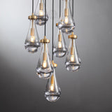 Seaward Raindrop Modern Exquisite Glass round chandelier 18"/36"/47"/60"