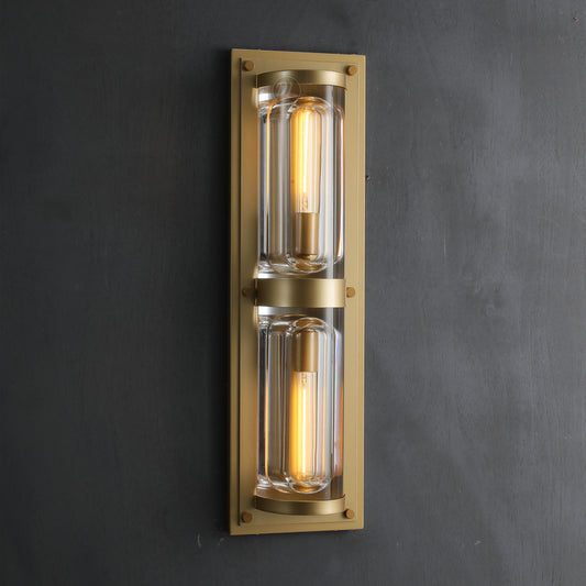 Spark Double Round Linear Sconce