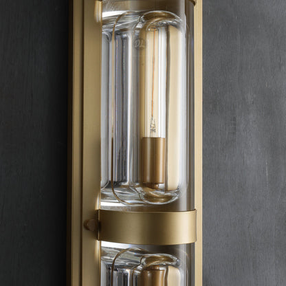Spark Double Round Linear Sconce