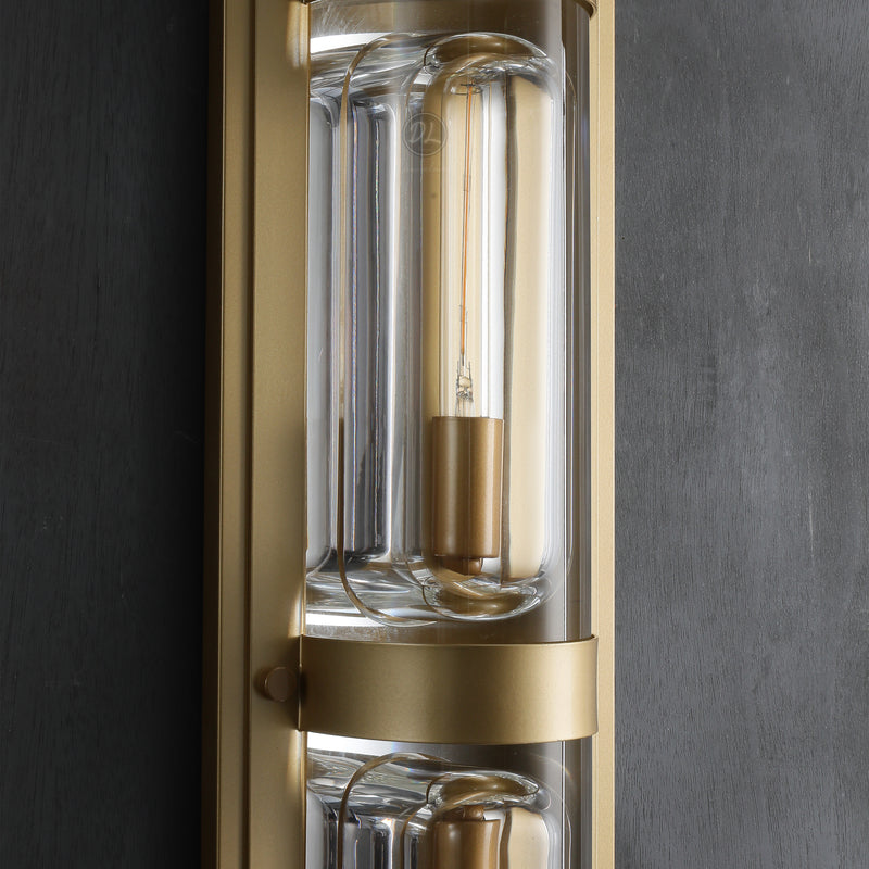 Spark Double Round Linear Sconce