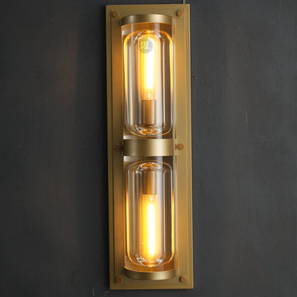 Spark Double Round Linear Sconce