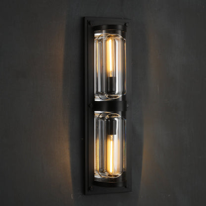 Spark Double Round Linear Sconce