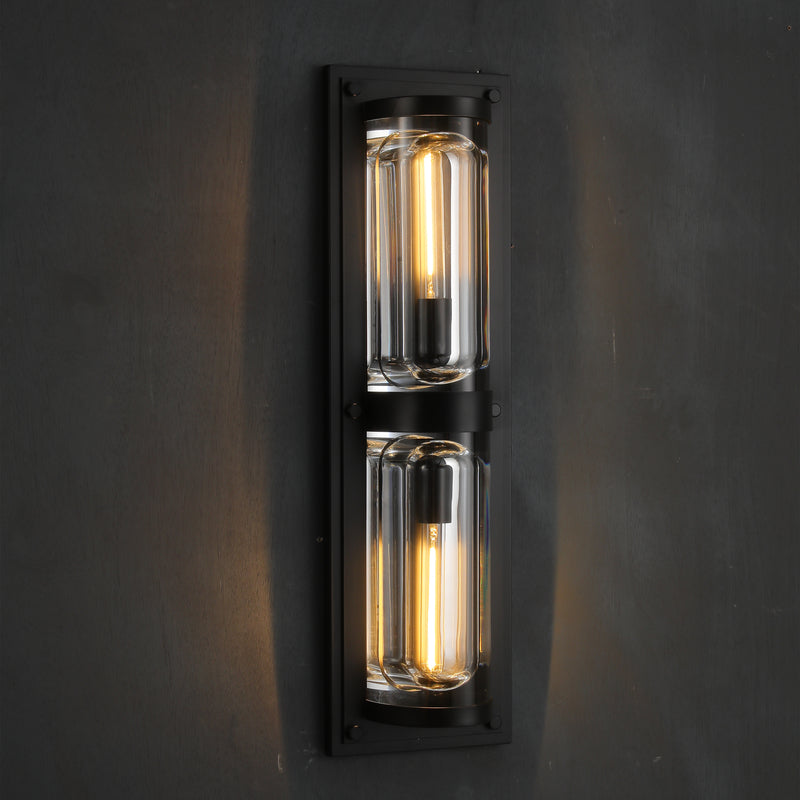 Spark Double Round Linear Sconce