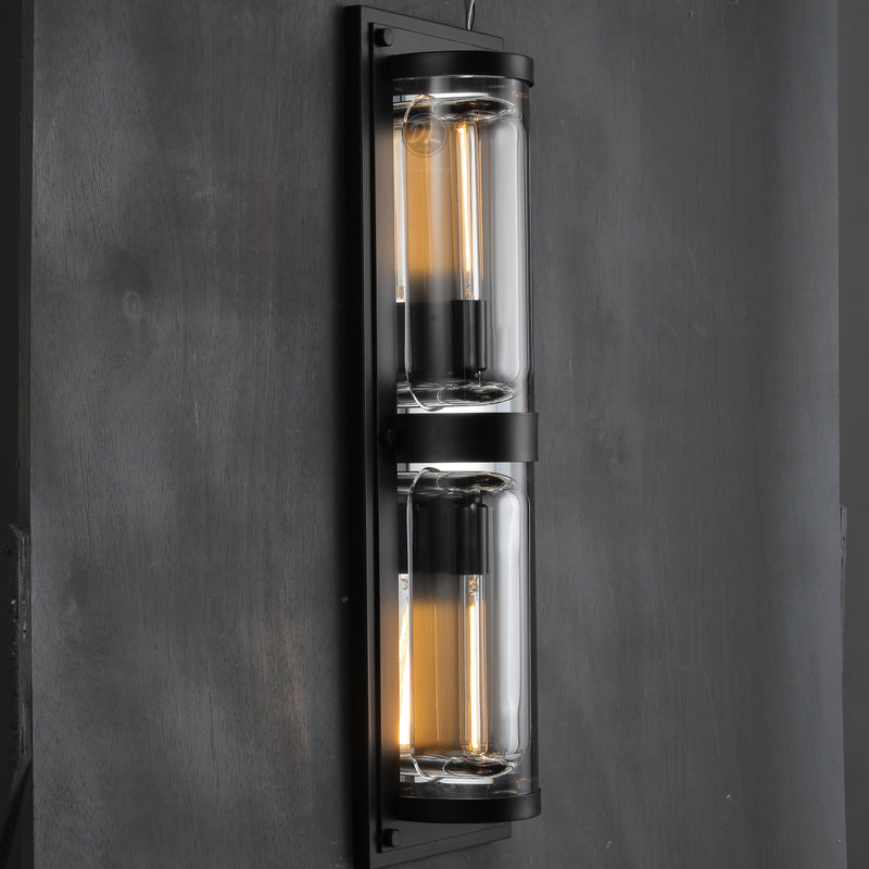 Spark Double Round Linear Sconce