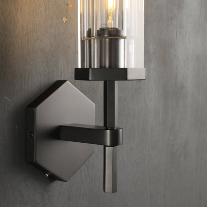 Spark Modern Hexagonal Wall Sconce