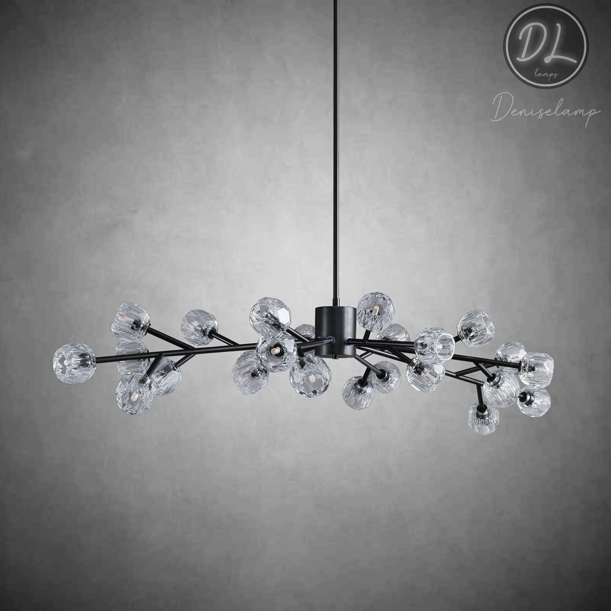 Dawn- Modern Design Niche Unique Hexagonal Crystal Chandelier