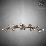 Dawn- Modern Design Niche Unique Hexagonal Crystal Chandelier