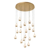 Kimma Lights Round LED Chandelier