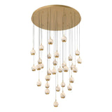 Kimma Lights Round LED Chandelier