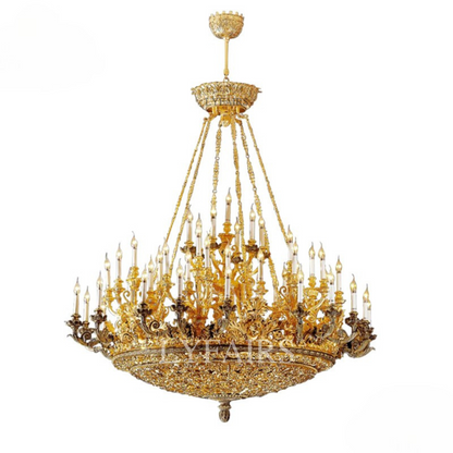 Luxury Baroque Brass Chandelier for Palace/Mansion/Hotel