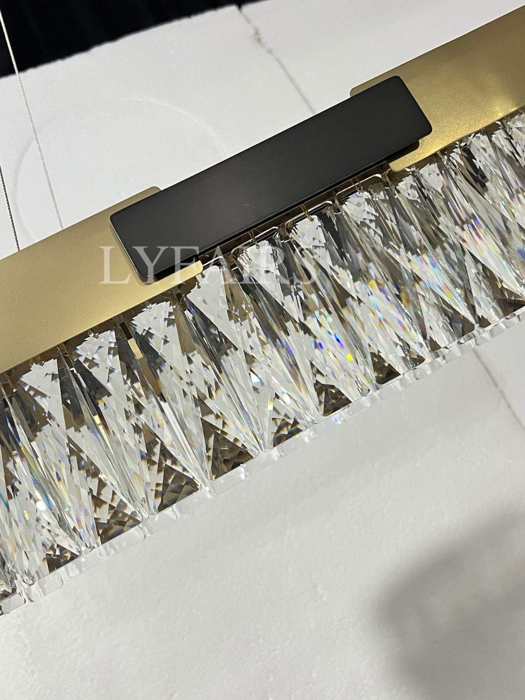 New Designer Recommended Modern Light Luxury Round/Oval Crystal Chandelier for Living Room/Dining Room