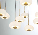 Lanterns 9 Light Round LED Chandelier